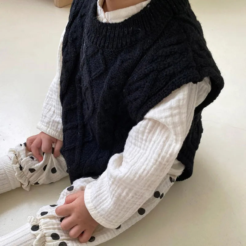 Cotton Knit Vest