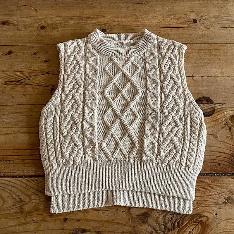 Cotton Knit Vest