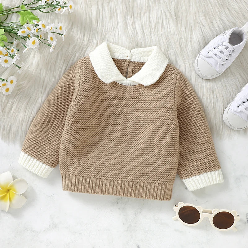 Turtle Neck Knit Sweater