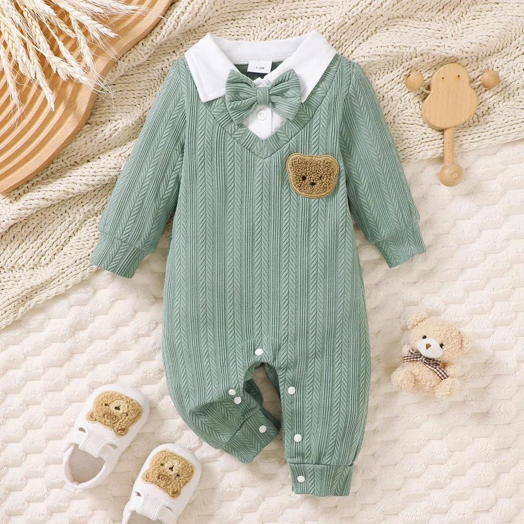 Bear Bow Tie Bodysuit