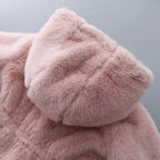 Mink Fur Hooded Coat