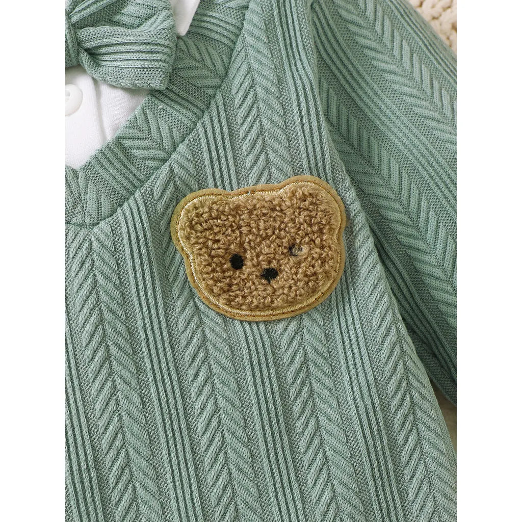 Bear Bow Tie Bodysuit