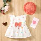 Love Print Dress Set