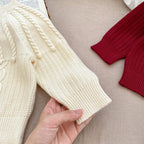 Korean Cardigan Romper Set