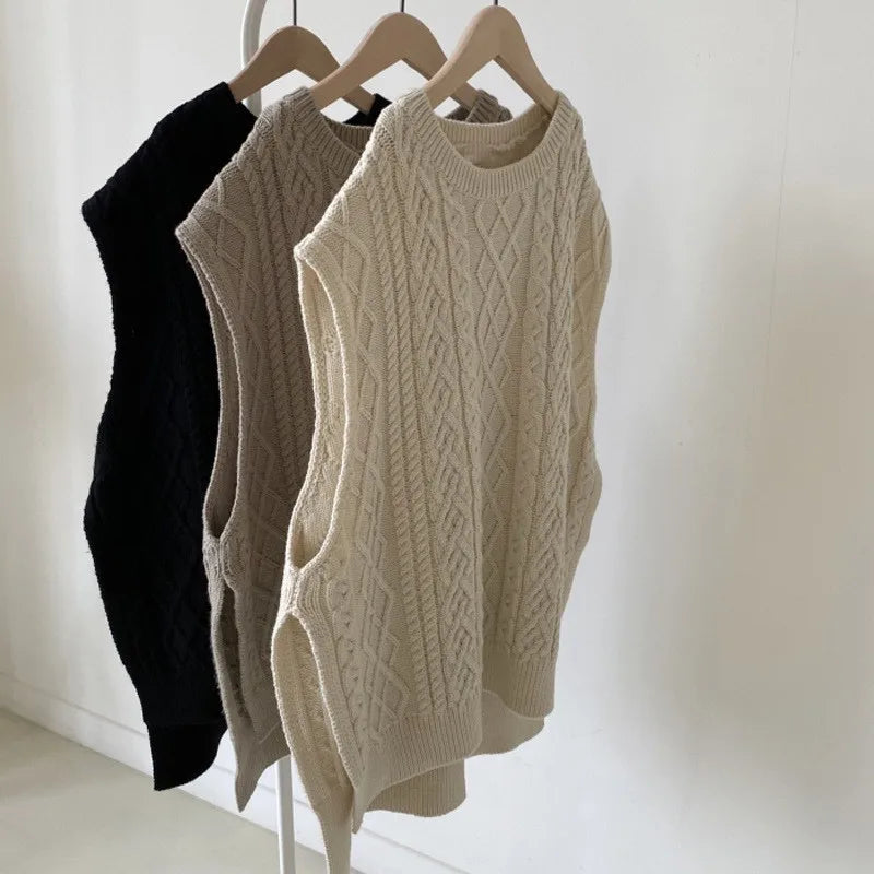 Cotton Knit Vest