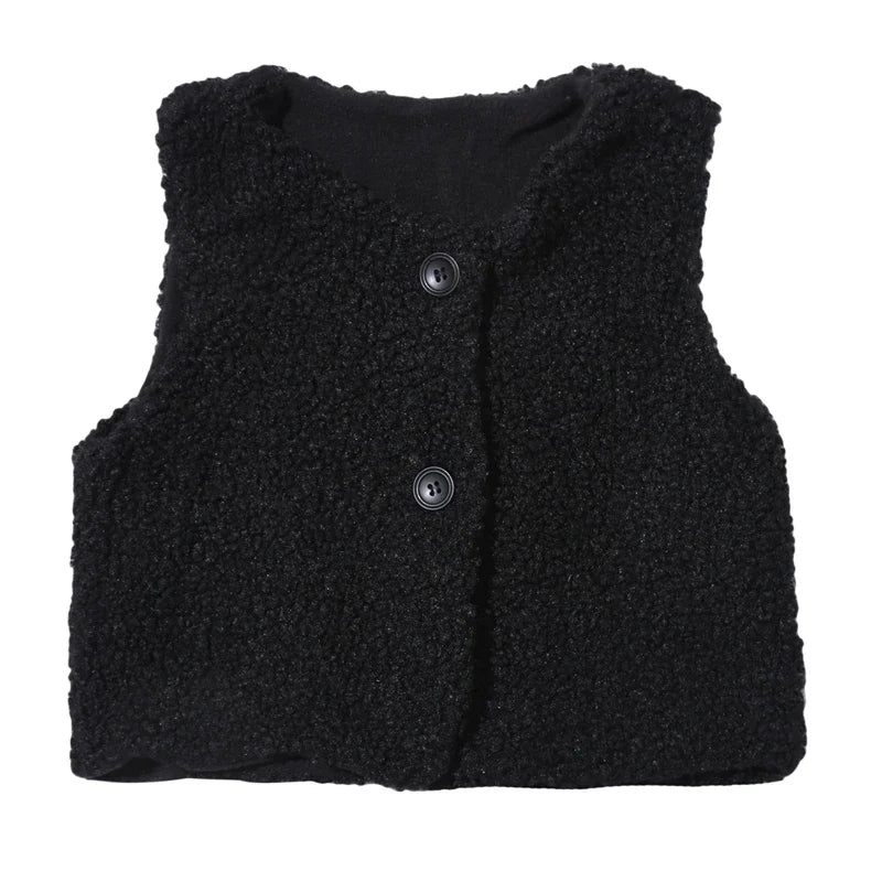 Velvet Plush Vest