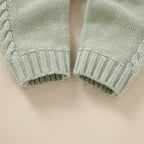 Solid Knit Sleeveless Romper