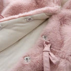 Mink Fur Hooded Coat