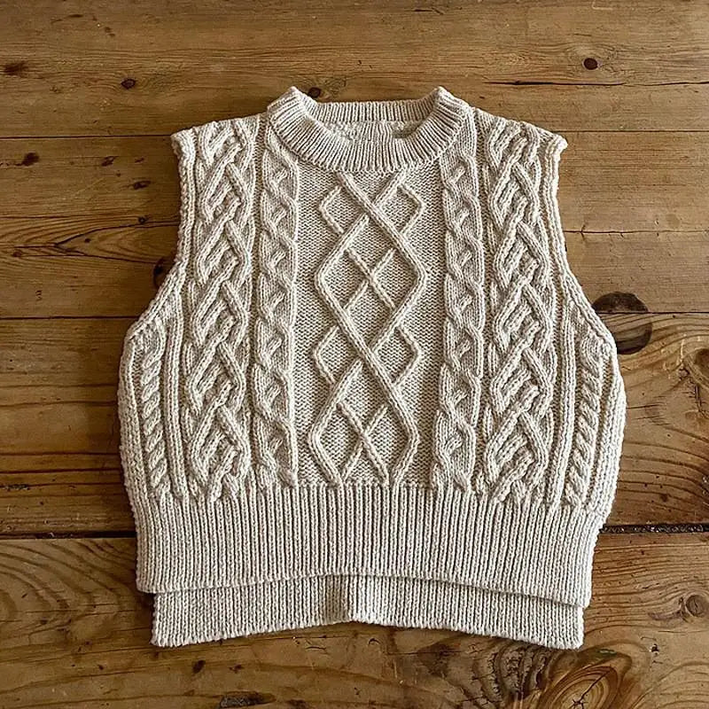 Cotton Knit Vest