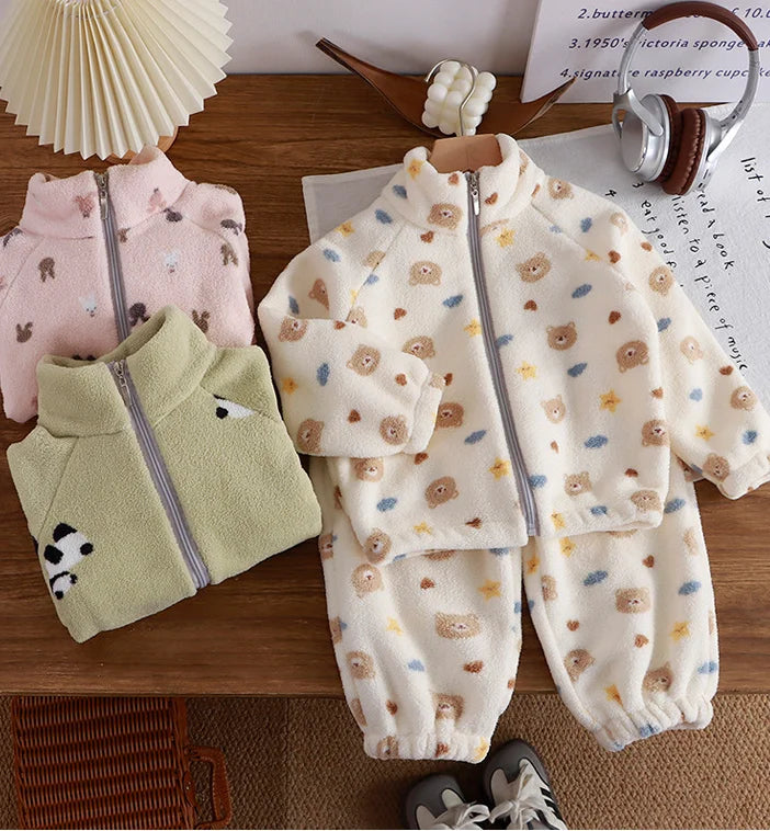 Fleece Pajama Set