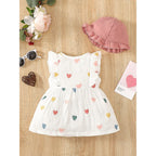 Love Print Dress Set