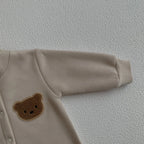 Bear Hooded Winter Bodysuit
