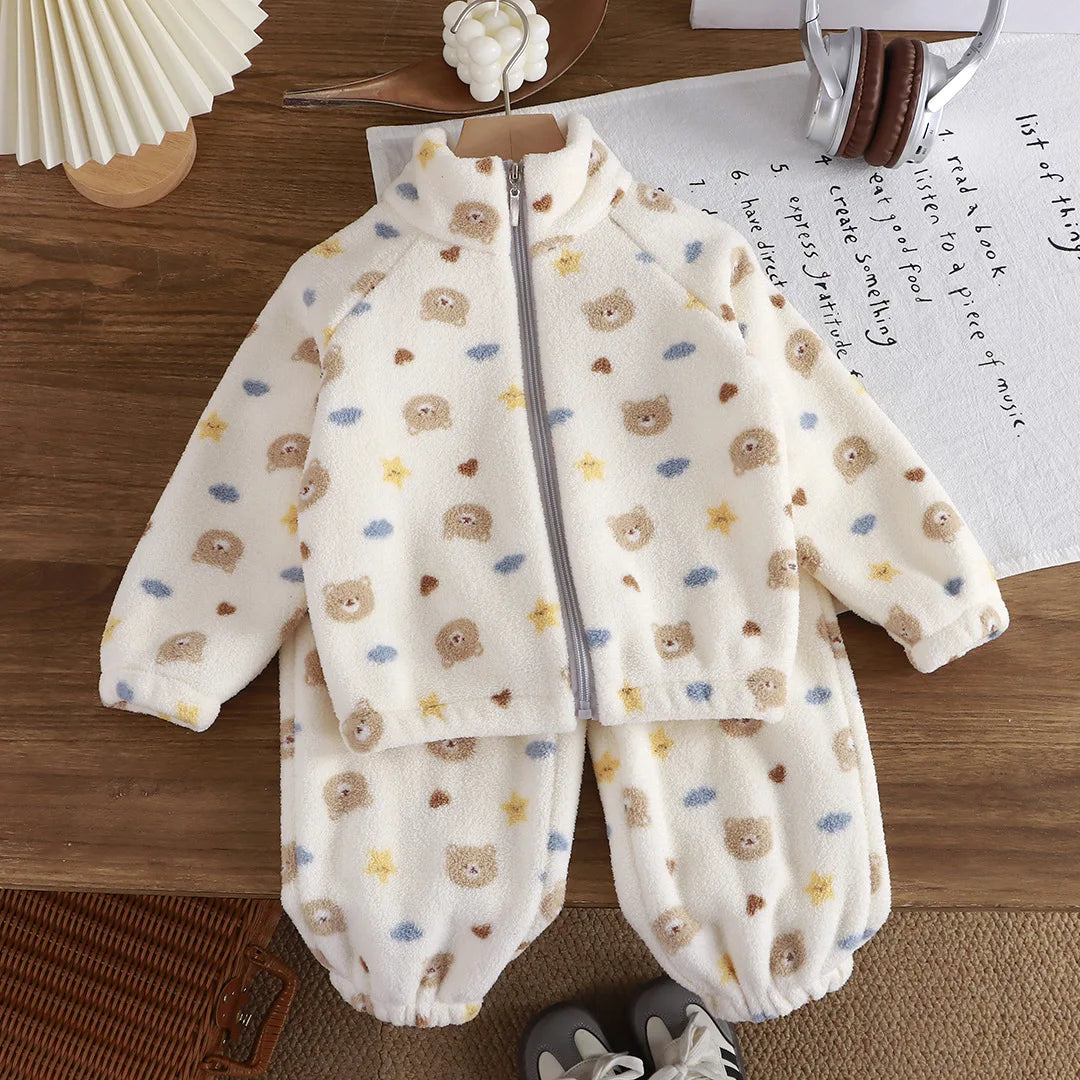 Fleece Pajama Set