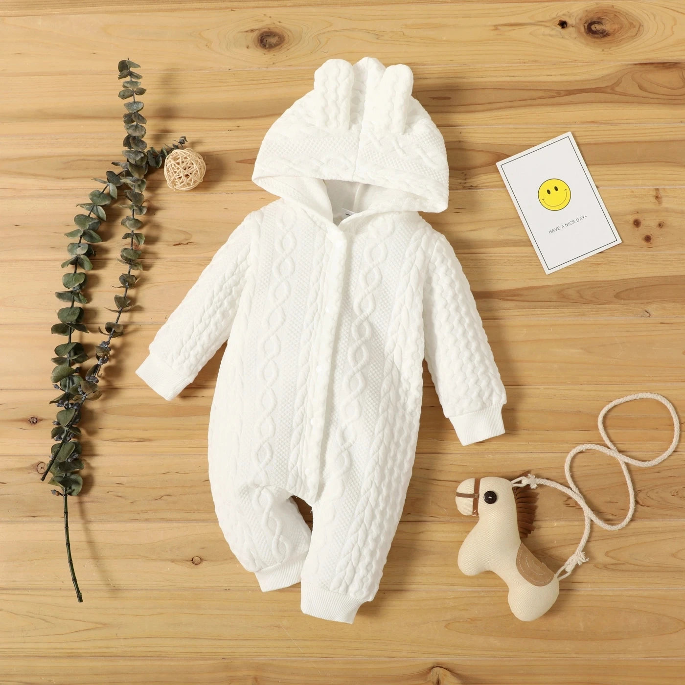 Ears Hooded Bodysuit