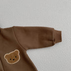 Bear Hooded Winter Bodysuit