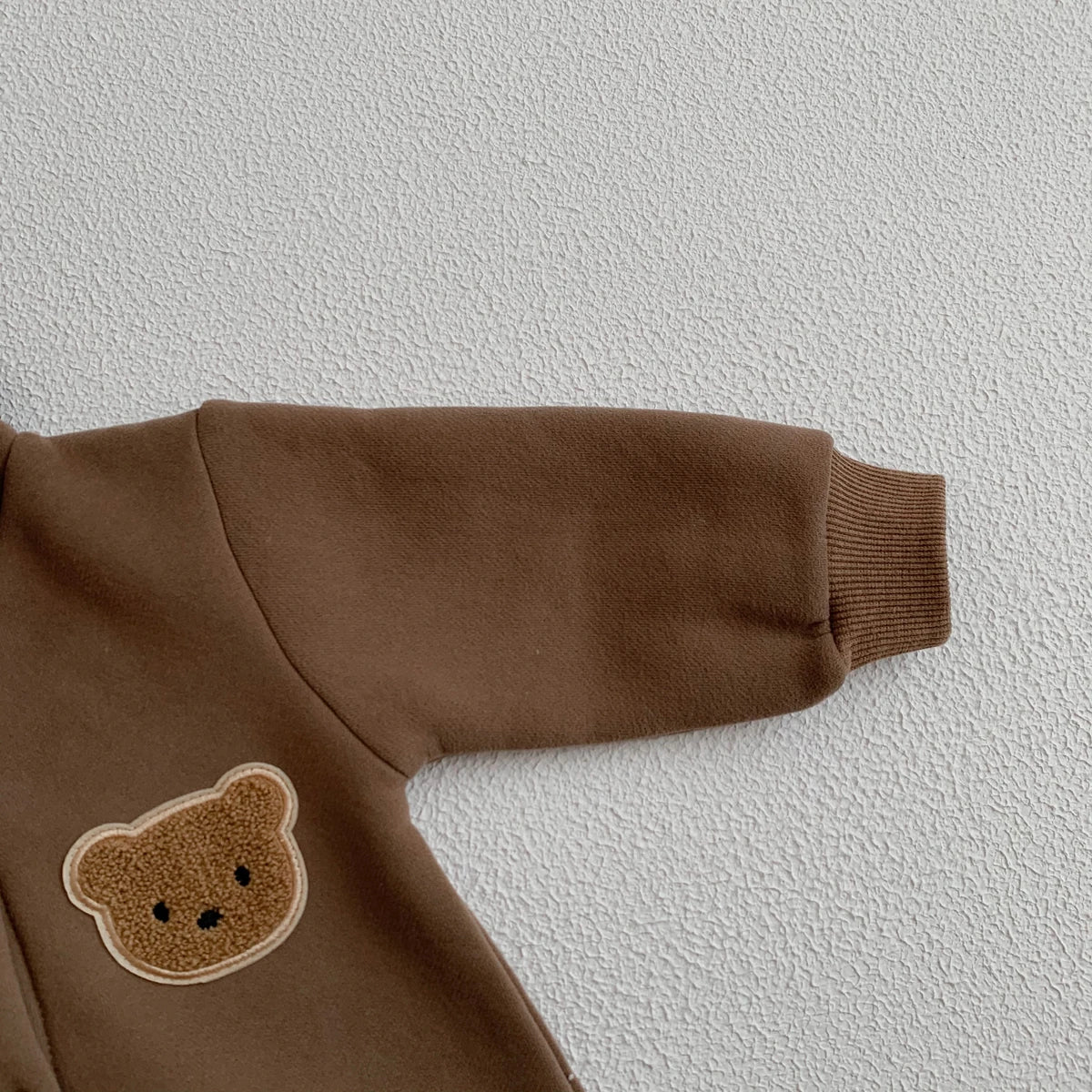 Bear Hooded Winter Bodysuit