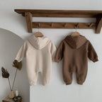 Bear Hooded Winter Bodysuit