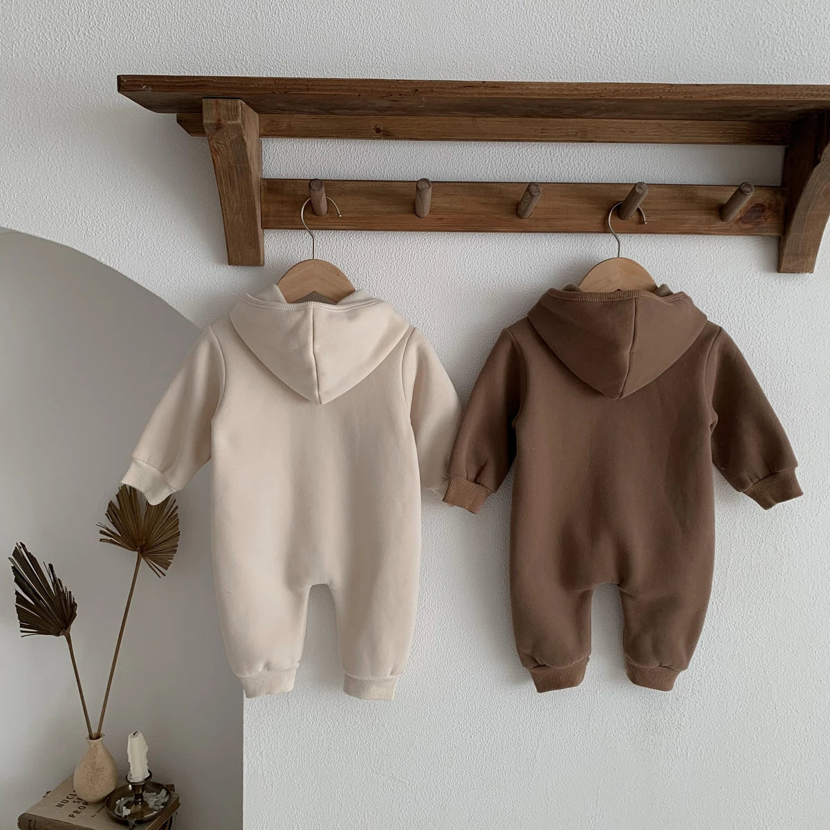 Bear Hooded Winter Bodysuit