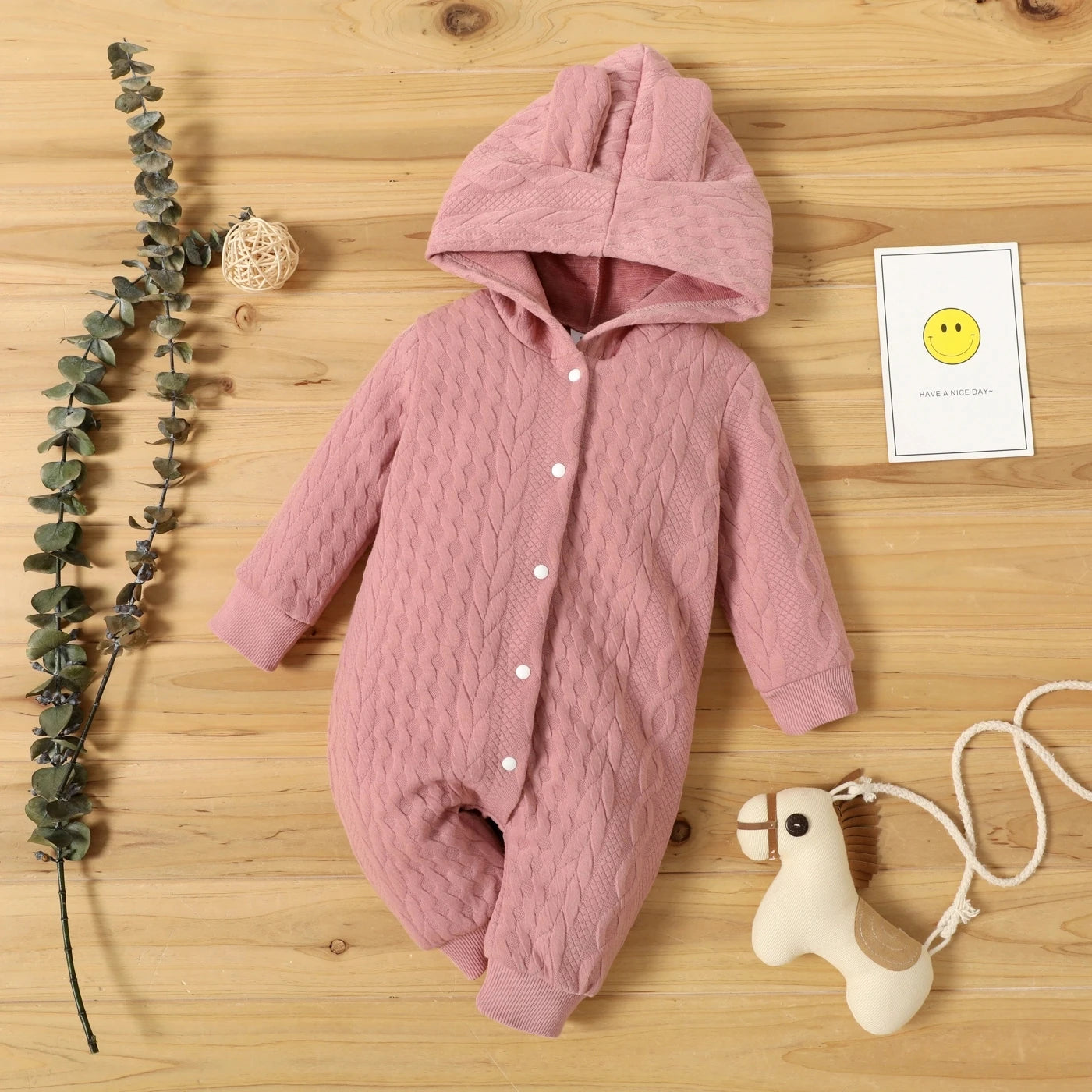 Ears Hooded Bodysuit