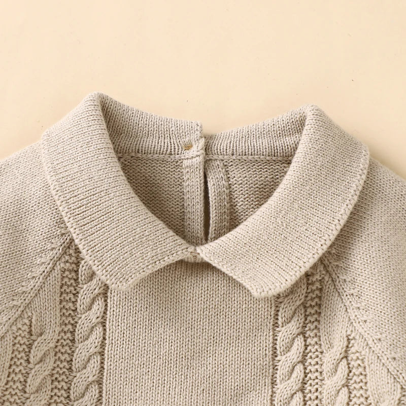 Knitted Hooded Jumpsuit