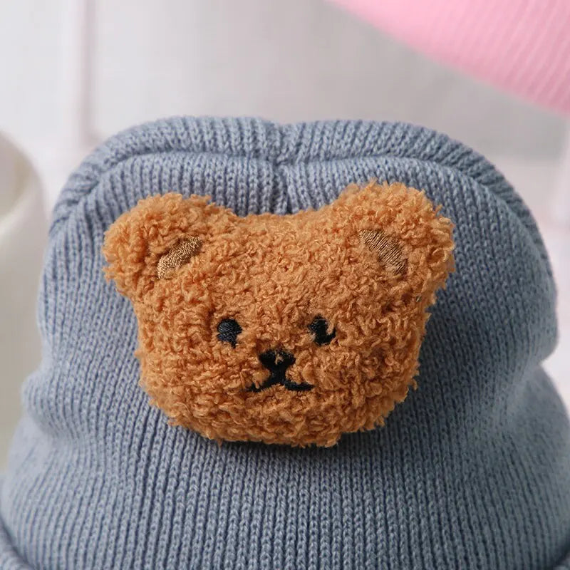 Bear Knitted Beanie