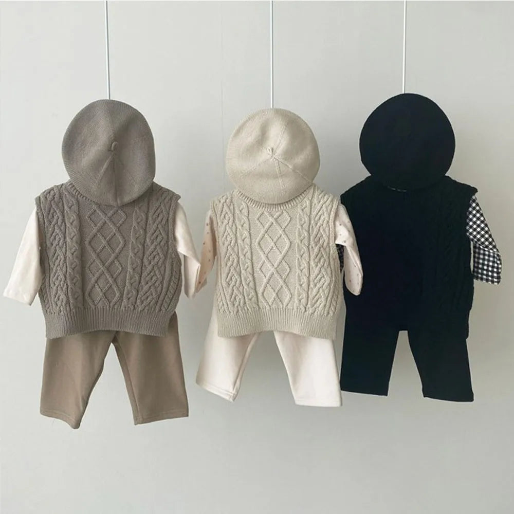 Cotton Knit Vest