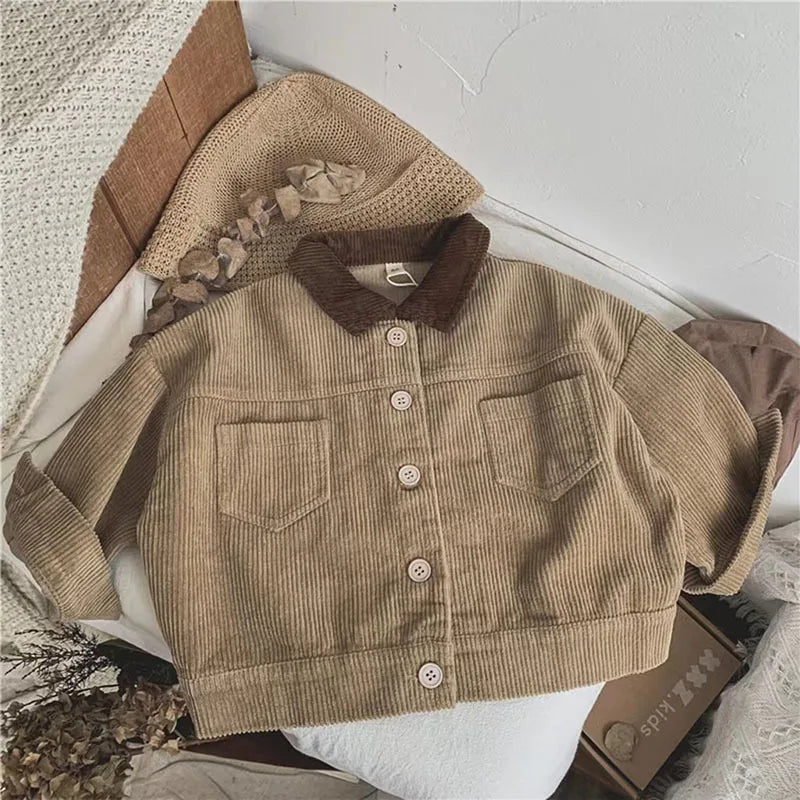 Corduroy Collar Jacket