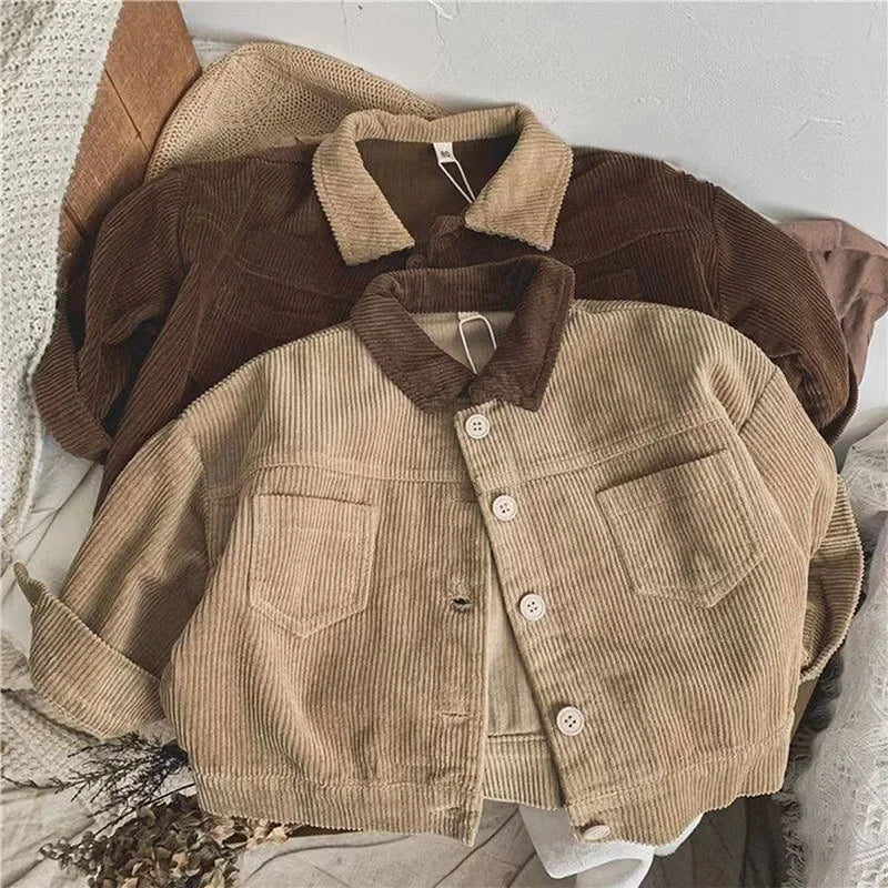 Corduroy Collar Jacket