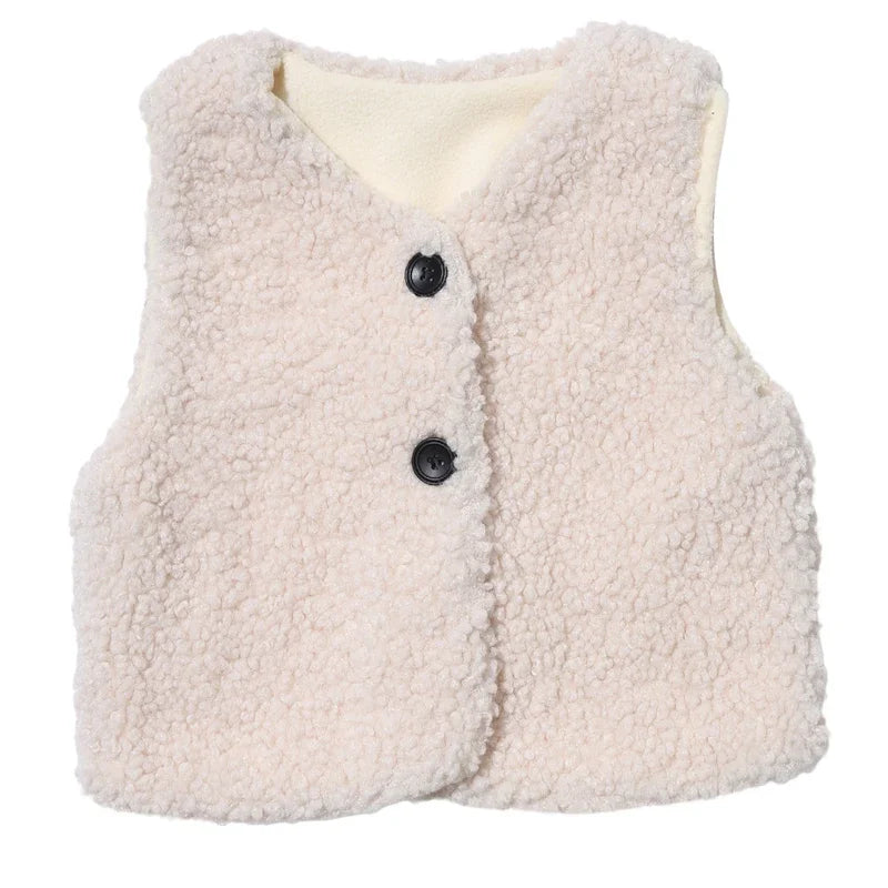 Velvet Plush Vest