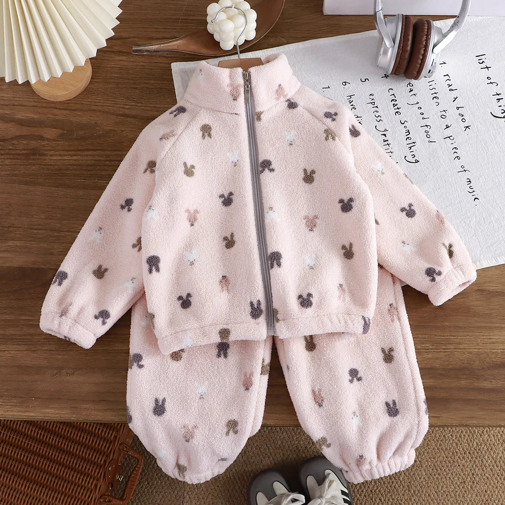 Fleece Pajama Set