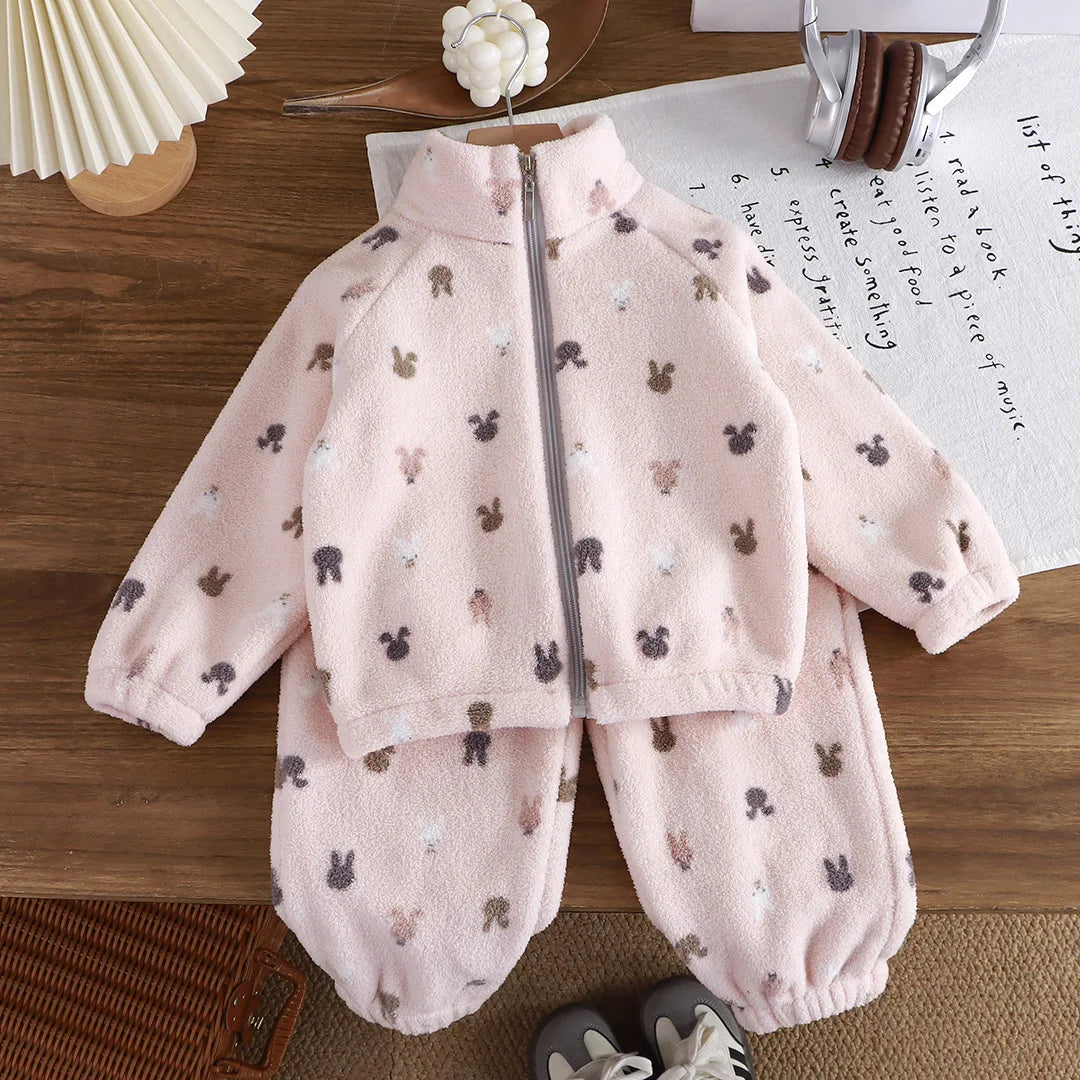 Fleece Pajama Set