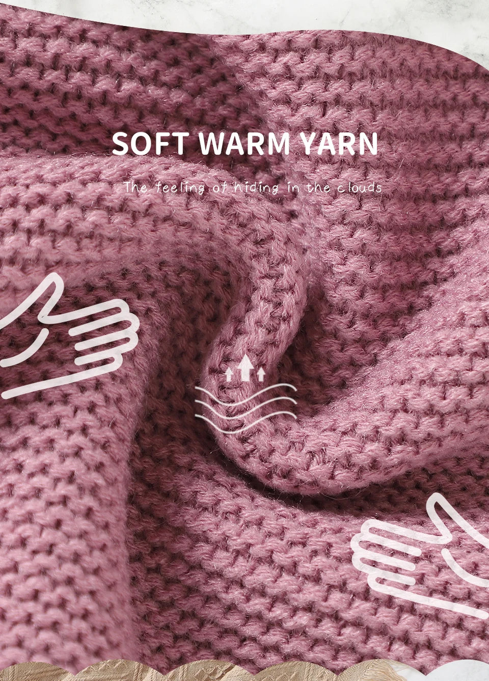 Turtle Neck Knit Sweater