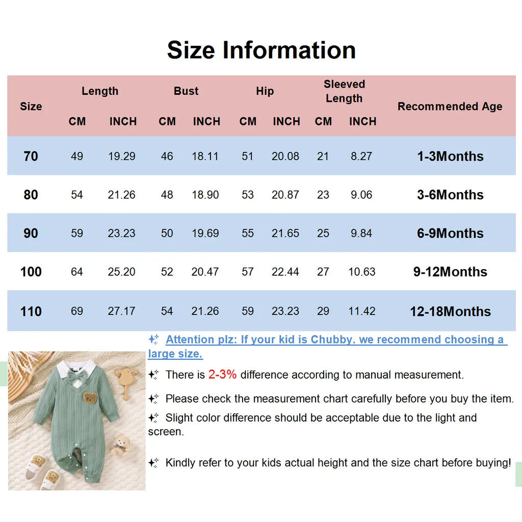 Bear Bow Tie Bodysuit