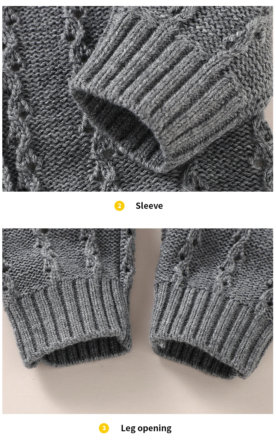 Knitted Hooded Jumpsuit