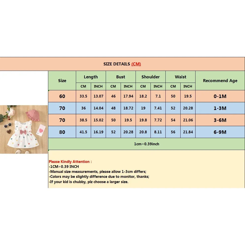 Love Print Dress Set