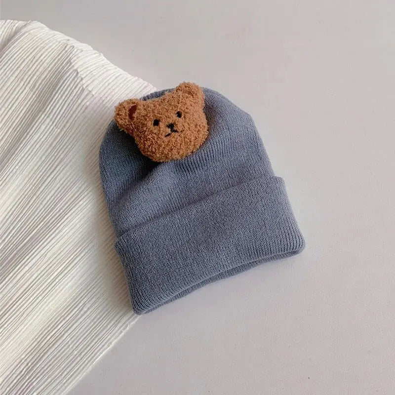 Bear Knitted Beanie