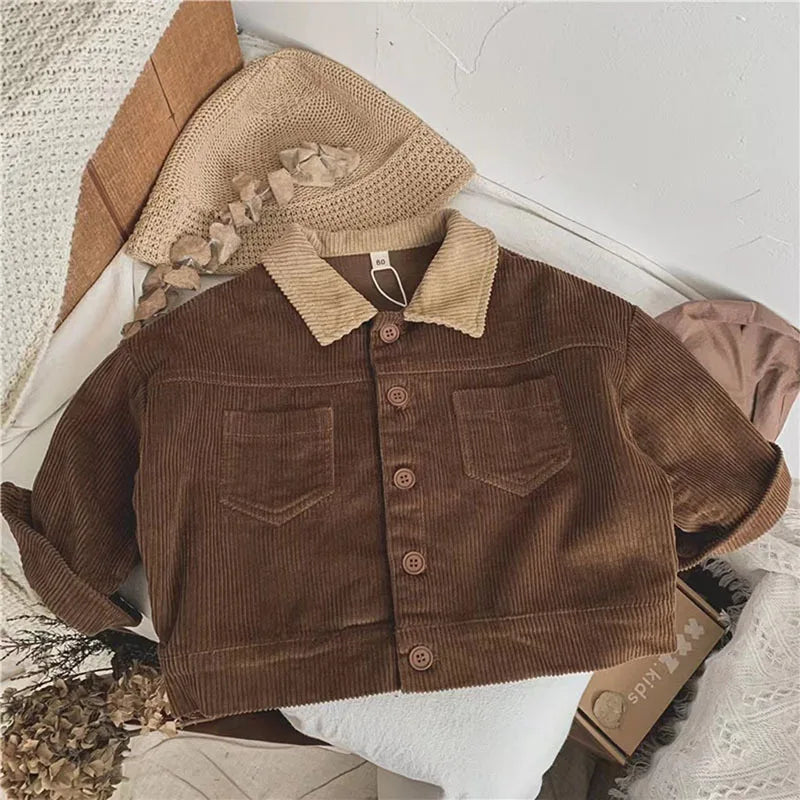 Corduroy Collar Jacket