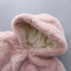 Mink Fur Hooded Coat