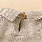 Knitted Hooded Jumpsuit