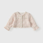 Arrival Autumn Baby Kids Girls Color Patchwork Sleeveless Plaid Dress