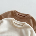 Infant Baby Bear Head Long-sleeved Combo Pants In Sets