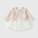 Arrival Autumn Baby Kids Girls Color Patchwork Sleeveless Plaid Dress